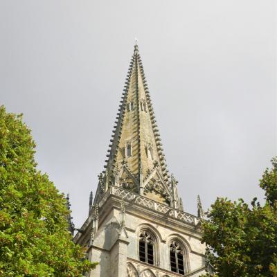 Flèche de la cathédrale St-Lazare